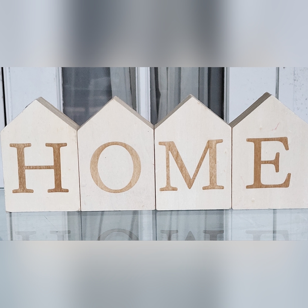 Cute Wooden Blocks "HOME" Home Decor For Barn, Farmhouse, Or Any Room